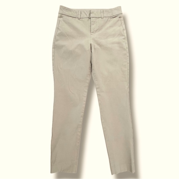 Old Navy Size 12 Mocha Taffy Pixie High-Waisted Secret Smooth Pockets Pants - Picture 2 of 8